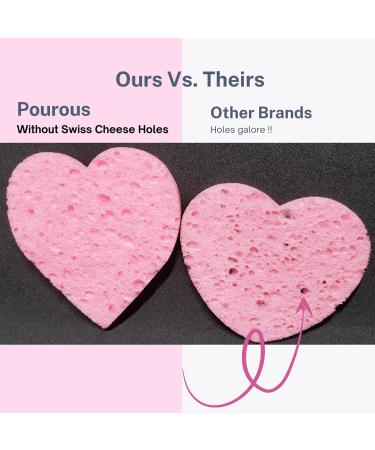 Facial Sponges for Deep Cleansing and Makeup Removal - Rejuvv by Fushay (50 Count) - Buy Online on GoSupps.com