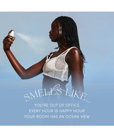 OUAI St. Barts Hair and Body Mist - Tropical-Scented Hair Perfume and Body Spray - Notes of Dragonfruit Orange Blossom Tuberose & Musk (3.3 Fl Oz) - Buy Online on GoSupps.com