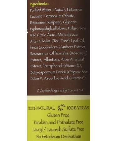 Dr. Woods Tea Tree Facial Cleanser 8 fl oz - Natural Skin Care Solution - Buy Online on GoSupps.com