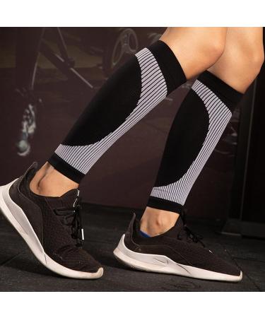 Ximan Leg Compression Cuff Footless Socks - Sweat-Absorbing Breathable Calf Sleeves for Fitness & Tennis - Size S-M - International Shipping Available - Buy Online on GoSupps.com