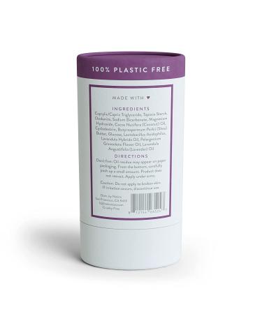 Native Plastic-Free Natural Deodorant for Women and Men | Aluminum Free with Baking Soda, Probiotics, Coconut Oil, and Shea Butter | Lavender & Rose Scent - Buy Online on GoSupps.com