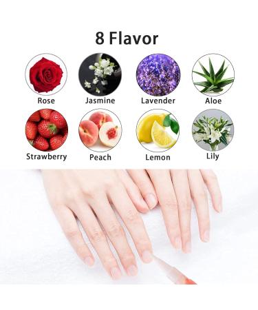 8-Piece Flavoring Oil Set | Nail Nutrition Oil Pen for Dry Cuticle Repair | Manicure Cuticle Treatment - Buy Online on GoSupps.com