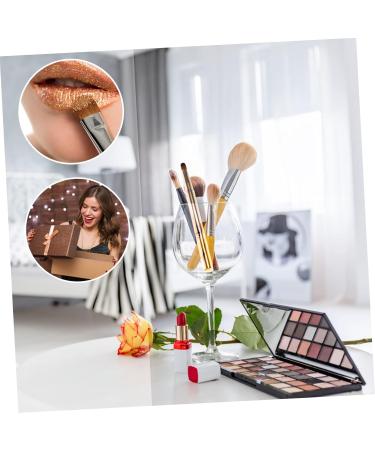 Mipcase Double Ended Lipstick Brush Set - 2pcs Portable Travel Size Blush & Lip Brushes for Ladies | Super Soft Cosmetic Toolkit - Buy Online on GoSupps.com