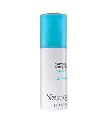 Neutrogena Hydro Boost Hydrating Makeup Setting Spray with Hyaluronic Acid - Longwear Facial Mist for Smooth, Glowing, Dewy Skin - Non-Comedogenic & Hypoallergenic - 3.4 fl. oz - Buy Online on GoSupps.com