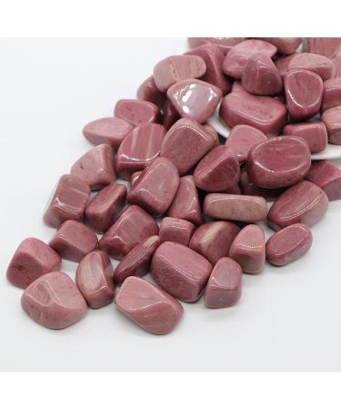 Crystal Hole Natural Rhodonite Quartz Crystals and Stones Tumbled Bulk Specime Stones Home Aquarium Decoration Crystal Hole - Buy Online on GoSupps.com