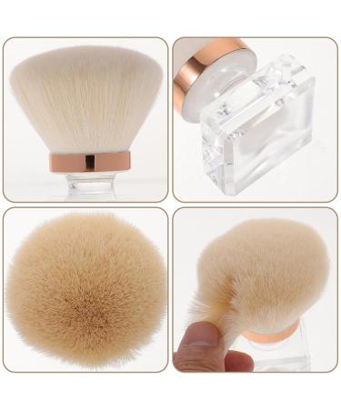 Beavorty Foundation Brush - Professional Makeup Brush for Powder & Highlighter | Soft Artificial Fiber | Ideal for Flawless Face & Blush Application - Buy Online on GoSupps.com