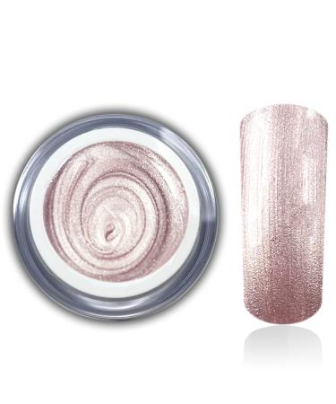 Color gel metallic Fog Pearl Uv Led nail gel Studio quality Color Gel RM Beautynails 1 pack (1x 5ml) 40-Fog Pearl