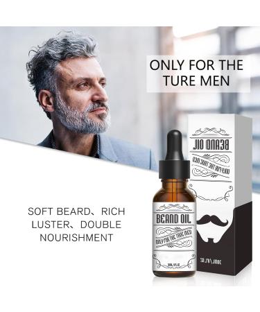 30ML Huile Barbe pour Hommes Huile De Croissance De Barbe pour le Traitement des Poils du Visage Masculin pais Favorise la Croissance Hydrate Nourrissant Forte Croissance Barbe Huile serums - Buy Online on GoSupps.com