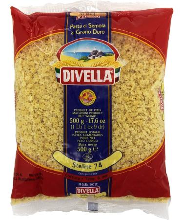 5 x Pasta Divella 100 Italian N 74 Stelline 500 g