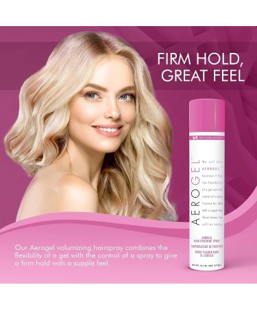 TRI Design Aerogel Hairspray - Non-Toxic Hair Finishing Spray for Styling Volumizing and Holding Curly Hair with Flexible Hold - For Women and Men - Pack of 3 (10.5 oz) 10.5 Ounce (Pack of 3) - Buy Online on GoSupps.com