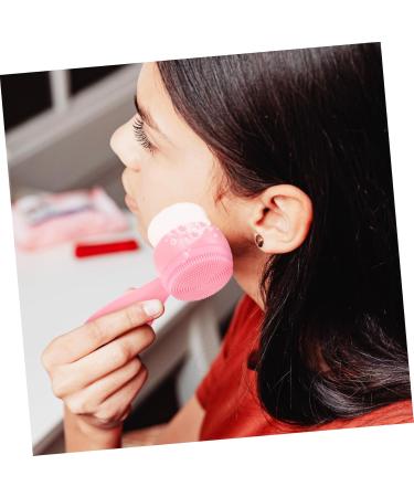FRCOLOR Silicone Face Brush Multifunctional Face Brush Cleaning Facial Cleansing Brush Comfortable Facial Cleanser Home Accessory Silica Gel Household Sink - Buy Online on GoSupps.com
