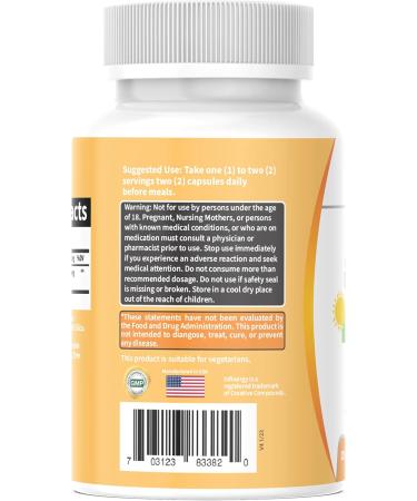 RaeSun Botanics Infinergy Di-Caffeine Malate 133mg Capsules 120ct for Energy Caffeine Pills Sustained Release Long Lasting Focus & Concentration No Crash Nootropic Brain Booster - Buy Online on GoSupps.com