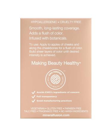 Mineral Fusion Blush Flashy - Natural Makeup, 0.10 oz | Buy Online - Buy Online on GoSupps.com