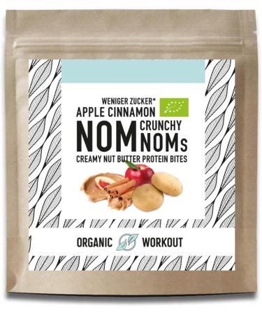 Apple Cinnamon Crunch Nomnoms | Organic Vegan Protein Bites | Healthy Snack Alternative | 5-Pack Protein Bar with Erythritol - Buy Online on GoSupps.com