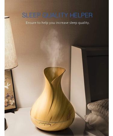 Apore Aroma Diffuser 550ml - Essential Oil Humidifier with Remote Control for Aromatherapy Adjustable Fog 7 Colors | International Shipping - Buy Online on GoSupps.com