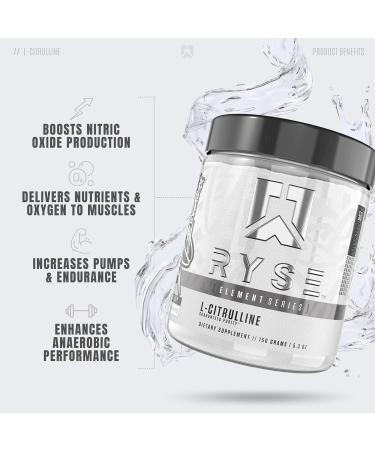 RYSE Up Element Series L-Citrulline Powder | Boost Nitric Oxide for Pumps Endurance & Performance | 50 Servings | International Shipping Available - Buy Online on GoSupps.com