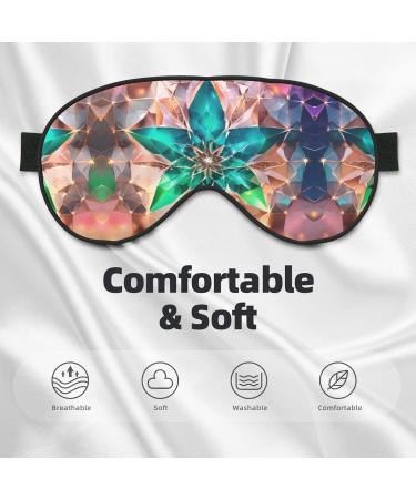 Star Print Double-Sided Eye Mask | Soft Light Blocking for Better Sleep Quality - Shop Now - Buy Online on GoSupps.com