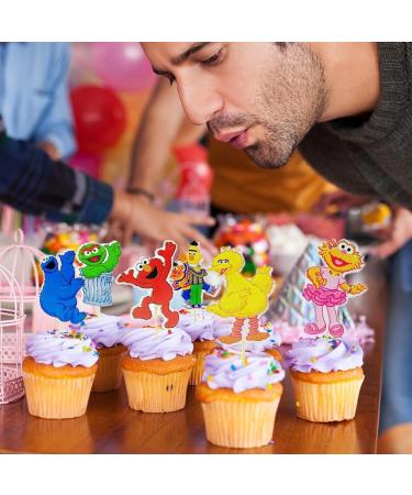 24 Pcs Cartoon Characters Cupcake Toppers for Friends Street Theme Birthday Party Cake Decoration Inspired Cartoon Cupcake Toppers - Buy Online on GoSupps.com