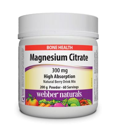 Webber Naturals Magnesium Citrate Powder