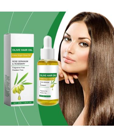Pure Olive Oil Cold Pressed Olive Oil Natural Hair Growth Oil 100% Natural Hair Oils Light & Non-Sticky Oil Cold Pressed Plant derived 50ml Moisturizes the scalp and smoothes frizz - Buy Online on GoSupps.com
