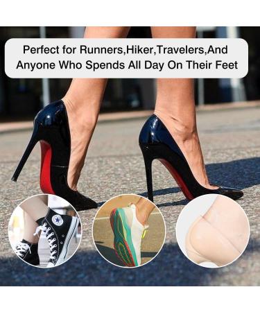 Blister Bandages for Feet - Extra Cushioning Gel Pads & Hydrocolloid Adhesive Tape | Water Resistant 6ct - Buy Online on GoSupps.com