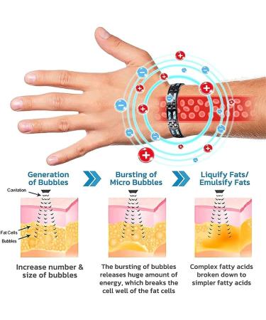 Noruion Far Infrared Ion Bracelet Noruion Far Infrared Ionizer Wristband Magnetic Bracelet Magnetic Bands for Men Men's Bracelet Adjustable Length with Titanium Power Magnetic Bracelet (3pcs) - Buy Online on GoSupps.com