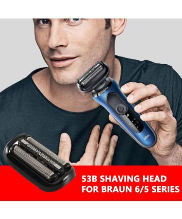Shaver Heads Men's Electric Aluminum Foil Coedless Shaver Head Comptible with Braun S6/5-53B Shaver Head 5020CS 5018S 5035S 5049CS 5050CS 6020S 6040CS 6075CC 6072CC 6090CC - Buy Online on GoSupps.com