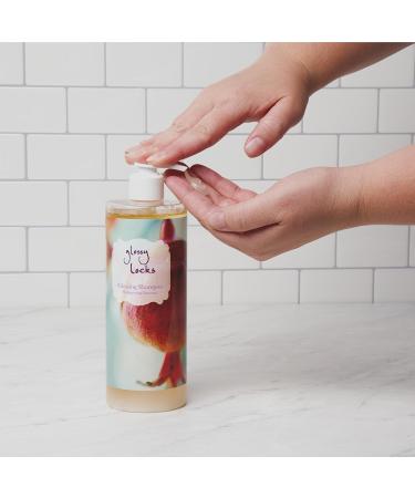 100% PURE Glossy Locks Shampoo - Hydrating & Detoxifying Hair Wash with Avocado Butter & Seaweed Collagen - Vegan Care for Dull & Damaged Hair - 13.5 Fl Oz - Buy Online on GoSupps.com