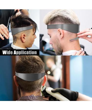 CHAUSA Adjustable Hair Cutting Edge Template - Silicone DIY Haircut Guide for Perfect Neckline & Curved Bands - Home Styling Essentials (Gray) - Buy Online on GoSupps.com