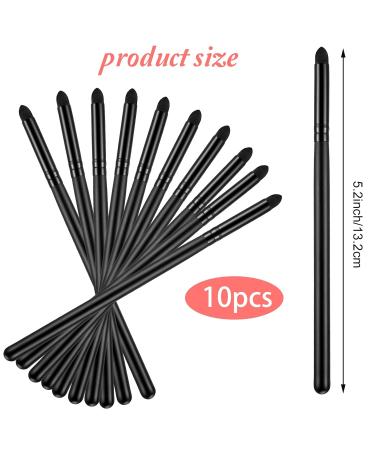 Sibba Eyeliner Smudge Brush Set - 10 Professional Makeup Brushes for Eyeshadow & Eyebrow - Soft Bristles & Reusable Tips - Perfect for Women - Buy Online on GoSupps.com