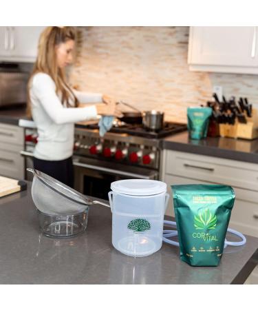 Cor-Vital Coffee Enema 1 LB- Organic Dark Roast Best Organic Coffee GersonApproved Therapy - Buy Online on GoSupps.com