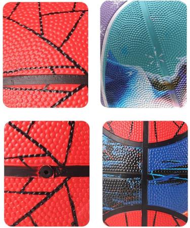 Vindny Kids Basketball Size 3 - Ideal for Indoor and Outdoor Games - Blue/Pink - Boys and Girls - Buy Online on GoSupps.com
