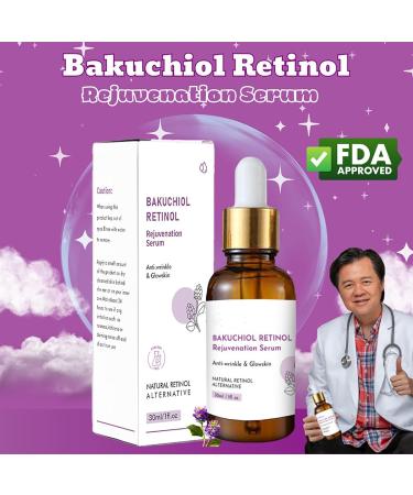 Venature Bakuchiol Retinol Rejuvenating Serum Retinol & Vitamin for Wrinkles Bakuchiol Retinol Face Serum Korean Retinol Wrinkle Serum - Buy Online on GoSupps.com