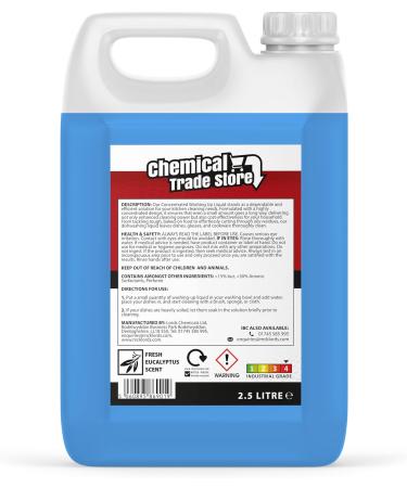 Concentrated Eucalyptus Washing Up Liquid 2.5L - Chemical Trade Store - Buy Online on GoSupps.com