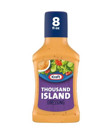 Kraft Thousand Island Salad Dressing (8 fl oz Bottle) 8 Fl Oz (Pack of 1)