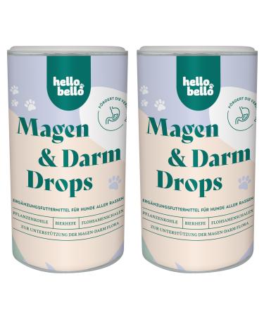 Hellobello gastrointestinal drops for dogs 2 x 350 g - supported digestion colon regulation & a healthy intestinal flora - with probiotics & prebiotics 2 x 350g