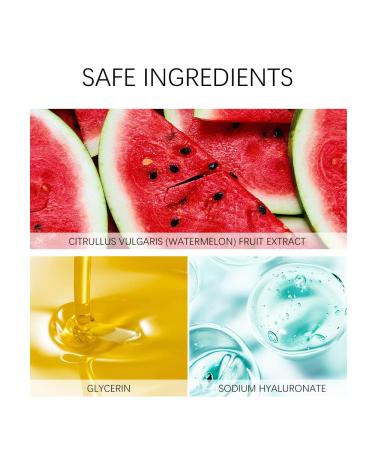Watermelon Niacinamide Serum - Hydrating Glow Toner & Lightweight Priming Highlighter with Hyaluronic Acid | 1pc for Radiant Skin - Buy Online on GoSupps.com