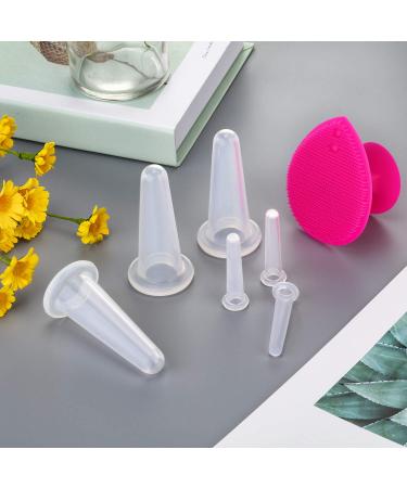 Silicone Facial Cupping Set - 7 Piece Anti-Aging Massage Kit for Body & Face Care - Buy Online on GoSupps.com