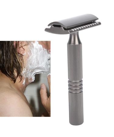 Safety razor zinc alloy safety razor with cutting head protective cover for home use