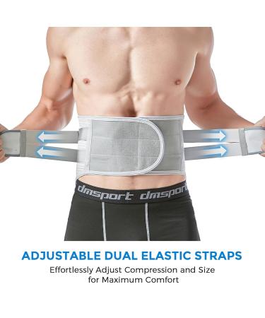 Back Brace for Men and Women Back Support Belt for Lower Back Pain Relief Scoliosis Sciatica Herniated Disc Heavy lifting Lightweight Breathable Lumbar Support with Dual Adjustable Straps (Medium) - Buy Online on GoSupps.com