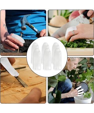 100 Pieces Cotton Finger Cots | Comfortable & Breathable Thumb Protectors | Absorb Sweat - White Fingertips Protective Cover - Buy Online on GoSupps.com