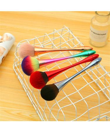 Large Powder Mineral Brush - Colorful Foundation & Blush Makeup Brush - Buy Online on GoSupps.com