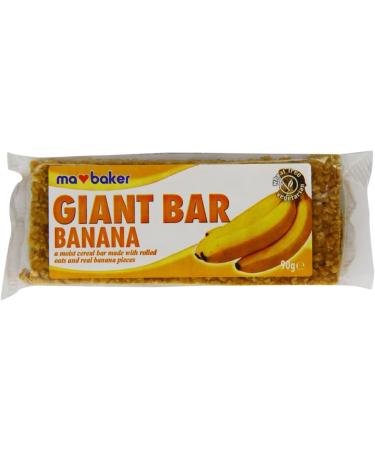 MA Baker Giant Banana Bar 90g - Buy Online on GoSupps.com