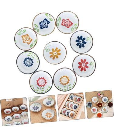 Zerodeko 18 Pcs Side Dish Set Ceramic Dip Dish Small Ceramic Bowl Prep Bowls for Cooking Pinch Bowls Japanese Style Seasoning Dishes Fruit Bowl Chips Ceramics Soy Sauce Bowl Japanese-Style 7X7X1.5CMx2pcs As Shownx2pcs - Buy Online on GoSupps.com