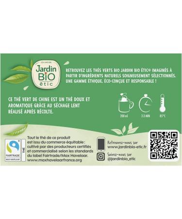 Jardin BiO tic - Sweet Nature Green Tea 40g - Buy Online on GoSupps.com