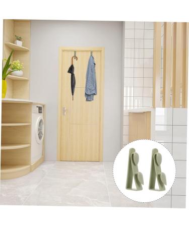Alipis 30 Pcs Cabinet Door Hook Towel Hooks Over The Door Hanger Plastic Door Back Hook Coat Hook Wall 9x3.2cmx3pcs Greenx3pcs - Buy Online on GoSupps.com