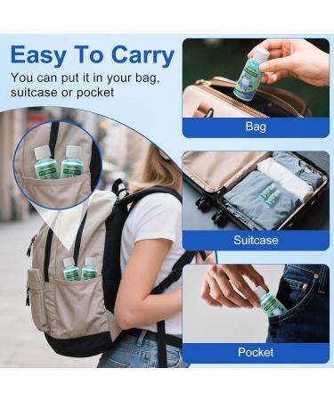 HAIFOTRVA 100 Pcs Mini Mouthwash Travel Size Bulk Blue Portable Mint Flavor Mini Mouthwash Individual 35ml/1.2oz On The Go Mouth Wash Small Bottle for Travel Office Toiletry Kits - Buy Online on GoSupps.com