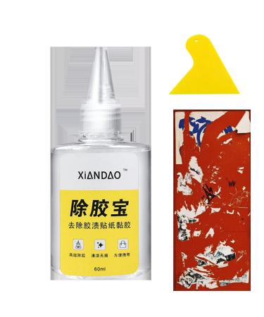 Adhesive Remover | Sticker Remover Asphalt Tar Cleaner Stain Remover Sticker Lifter - Portable All Purpose Effective Tar Cleaner Liquid for Metal Marble Glass Ceramics Floor Thaely