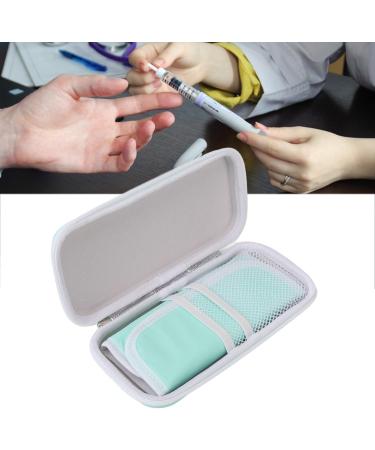 Cooler Bag Insulin Cooling Bag Excellent Insulation Portable for Insulin Pens (Vanilla Green) - Buy Online on GoSupps.com