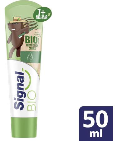 Signal Kids Organic Children's Toothpaste Mint Flavor of Natural Origin 50 ml - Buy Online on GoSupps.com